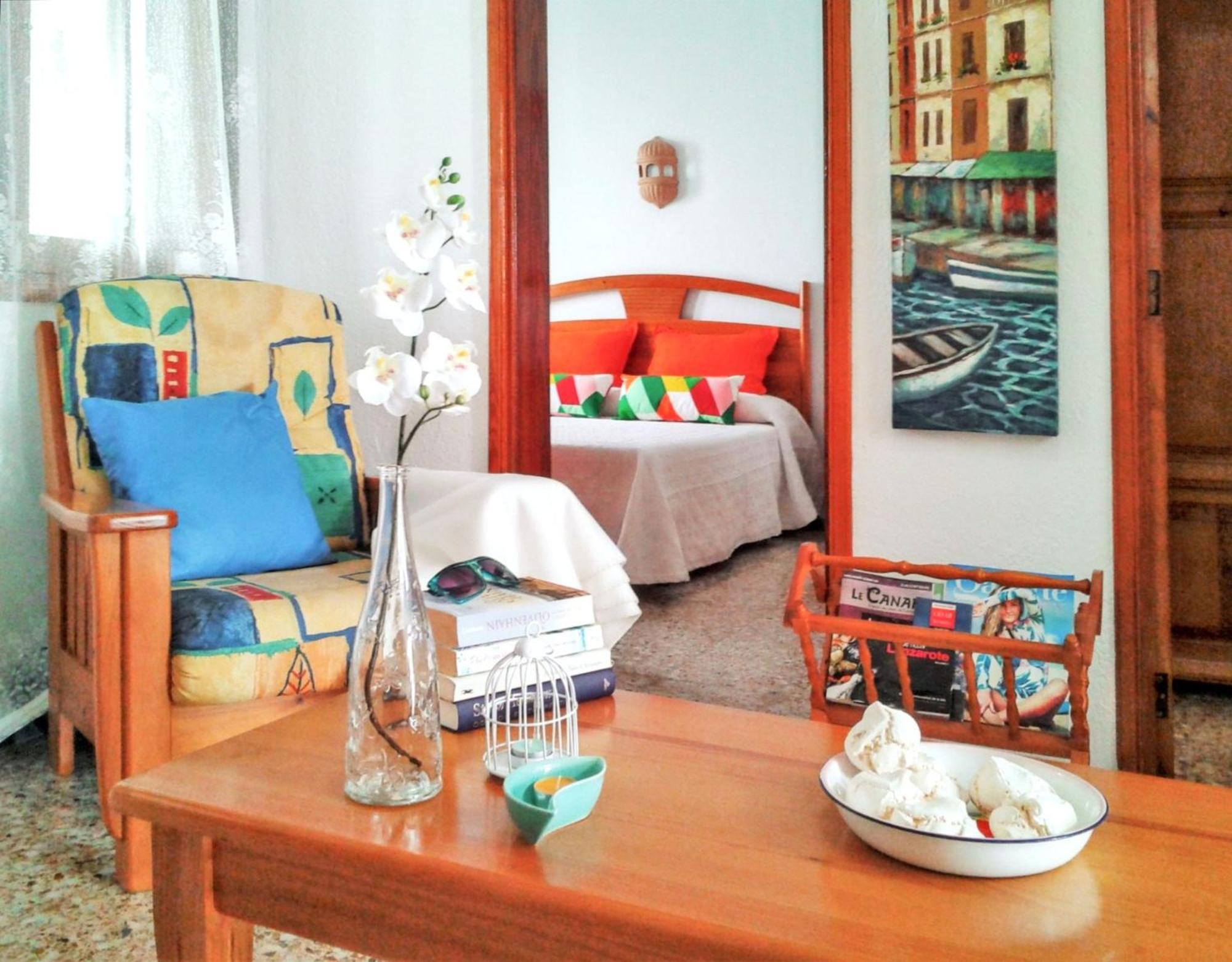Вілла Cozy House In El Golfo + Terrace Екстер'єр фото